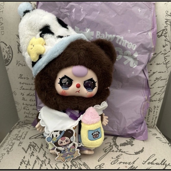Baby Three Other - 400% Sweet Dreams Purple Liquid Glitter Eyes Bag/Card Only